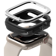 Ringke Air Sports Bezel Styling for Apple Watch 9 8 7 41mm 6 5 4 SE(3/2/1) 40mm Flexible TPU Case wi