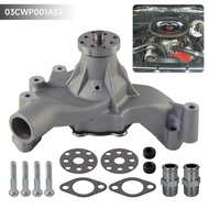 Aluminum Long Water Pump For Chevy Big Block BBC LWP 396 402 427 454 1969-1987 Satin /Chrome Surface