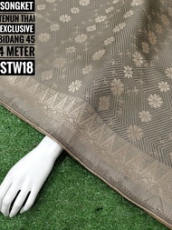 Kain Pasang Songket Tenun Thai Songket Tabur Songket Bunga Tabur Songket Tabur - 4 Meter