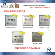 AMD RYZEN 5 2600 3500X 3600 4500 / RYZEN 7 2700 - USED / B-STOCK