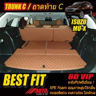 Isuzu Mu-X 2021-รุ่นปัจจุบัน Trunk C (เฉพาะถาดท้ายรถแบบ C) ถาดท้ายรถ Mu-X 2021 พรม6D VIP Bestfit Auto