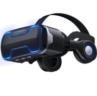 千幻vr眼鏡shinecon G02ED耳機版護眼360全景glasses手機VR眼鏡（千幻G02ED）