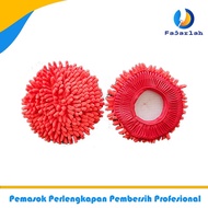 MERAH Refill spin mop microfiber mop Red Head