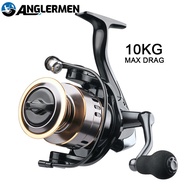 ANGLERMEN HE Saltwater Fishing Reel Assassin 1000-7000 Bearings Max Drag 10KG With 5.2:1 Metal Spinn
