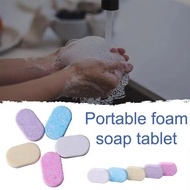 [ho't]！1-10pcs Dispenser Portable Foam Soap Hand Sheets Sanitizer Bubbler Portable Quick Melt Effervescent Hands Sanitizer Soap Tablets