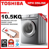 Toshiba (7.5kg / 8.5kg / 9.5kg/10.5KG) Inverter Front Load Washing Machine TW-BH85S2M TW-BH95S2M TW-BK105S2M TW-BL115A2M