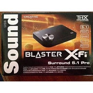 Creative Soundblaster X-Fi Surround 5.1 Pro USB Audio System SB1095 (Like New)