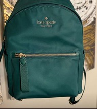 Kate Spade 綠色尼龍背包