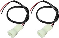 SING F LTD 2pcs Auxiliary 12V Outlet Power Connector Socket Adapter Compatible with Honda CB500F 201