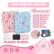 Sleeve Tablet Protector Case Advan Tab Sketsa 3 2 1 A10 A8 Xtab VX W80 W90 W100 Tab 8001 Tab 8002 Ta