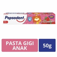 pasta gigi anak Pepsodent 45g / odol anak bayi Pepsoden 45 gr rasa strawberry