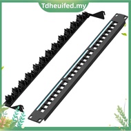 Cat6 24-Port Patch Panel Tool-Free UTP/STP Rack Mount Network Panel with Labels for Structured Cabli