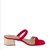 [✅Garansi] Payless - Fioni Ronnie Red Sepatu Sandal Wanita With Box
