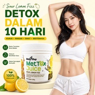 MetTox Juice Detox Lemon ORIGINAL | Slimming Detox Drink & Gut Cleansing Support | Lemon Fizz Detox