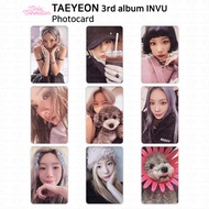 SNSD GG Girls' Generation Taeyeon 3rd Album INVU Official Photocard KPOP K-POP