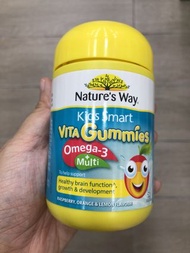 (現貨) ~ Nature's Way 佳思敏兒童複合維生素+魚油軟糖 50粒 ~到期日: 2021年 07月