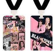 【6】K-POP BLACKPINK Student Card Cover Business Card Holder Work ID Card Mrt Card Card Protective Cover