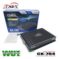 Car-X เพาเวอร์แอมป์ คลาส AB/4CH คลาสเอบี 4ชาแนล เครื่องเสียงรถ พาวเวอร์แอมป์ แอมป์ขยายเสียง Car x รุ