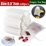 [cxGUYU] 100X Tea Bags Food grade Empty Scented Tea Bags Infuser Seal Filter Paper  PRTA