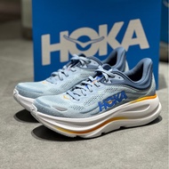 HOKA Bondi 9 Men's and women's Shock Absorbing Road Running Shoes，Thick-soled Casual sneakers WD8O 8