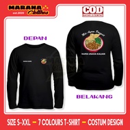 Free Chicken Dumpling Noodle T-shirt Your Name and Your Business Name DB Long Sleeve Distro T-shirt