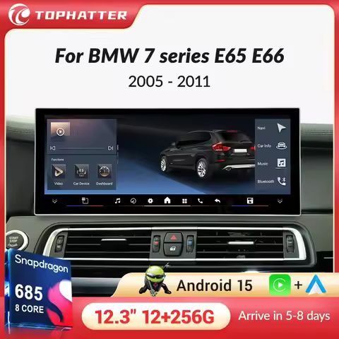 Car Multimedia Video Player For BMW 7 Series E65 E66 2005 - 2011 CCC System GPS Navigation Android 1