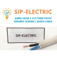 Nusa Nymhy Cable 2X0.75 Mm White Retail Nusa Nymhy/ 2X0.75 Mm