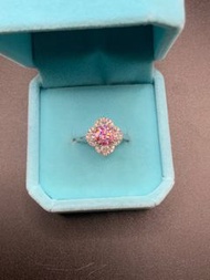 GRA証書多鑽四葉草設計款粉1.00CT粉鑽介子(附証書)