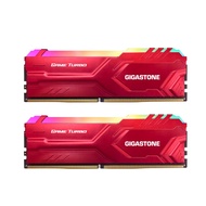 【RGB DDR4 RAM】 GIGASTONE Game TURBO 32GB Kit (2x16GB) DDR4 3200MHz PC4-25600 CL 16-18-18-40 Intel XM