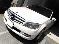 【全額貸】二手車 中古車 2010年 C300 白色 黑內裝3.0