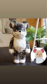 全新未開封   1000% 狼羊 BEARBRICK  x  Fragment Design   Medicomtoys