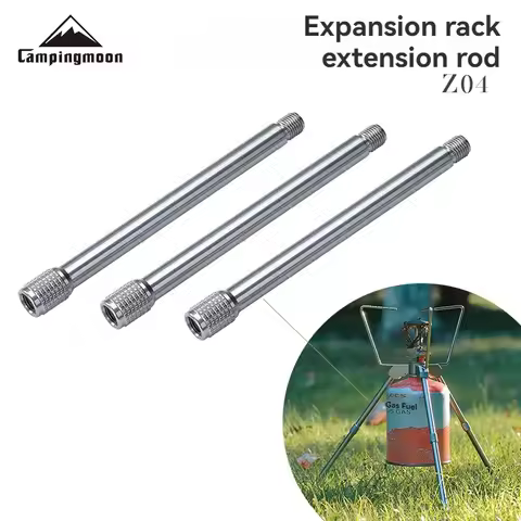 CAMPINGMOON Z04 BKZ04 Thread Aluminum Alloy Expansion Bracket Extension Rod Outdoor Camping Extensio