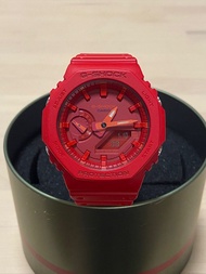 Casio G-Shock GA 2100 red GA-2100-4A gshock g shock Royal Oak Frogman Rangeman Mudmaster 農家 橡樹 b5000