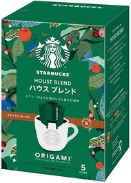 Nestra Starbucks Oligami Drip House混合5杯