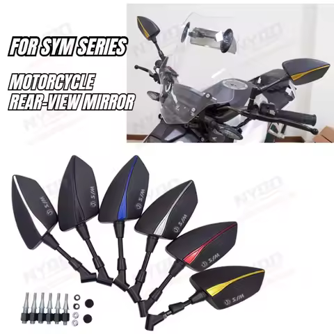 Motorcycle Mirror Rearview Mirror For SYM CRUISYM GTS 300 GTS 300i JOYMAX Z 125 250 300