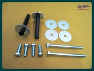 WIND SHIELD BUSHING COMPLETE SET Fit For HONDA C50 C70 C700 C900 #บู๊ชบังลม ครบเซ็ท