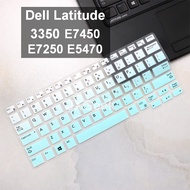 Dell Latitude E7270 3350 E7250 Keyboard Cover Soft Silicone TPU Keyboard Protector Skin