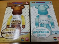 全新 Bearbrick – First Baby Turquoise Ver. + Steampunk Ver. 200% 超合金 Be@rbrick
