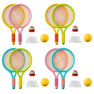 Set Raket Badminton Kanak-Kanak Ringan Raket Tenis Badminton Kanak-Kanak