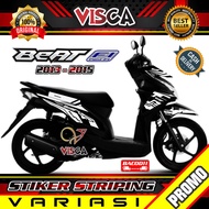 Stiker Striping Beat Fi Lama 2013 - 2015 Variasi Hitech 02