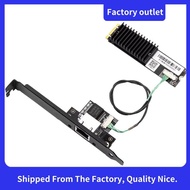 AQC113 Ethernet Adapter LAN Controller Card 10Gbps AQC113 M.2 B+M to RJ45 Network Card Single-Port L
