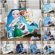 authentic Disney Frozen Princess Olaf Blanket Plush Blanket Throw for Sofa Bed Cover Single Twin Bed