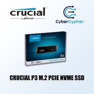 Crucial P3 M.2 PCIe NVMe SSD Gen3x4 2280 Storage Drive