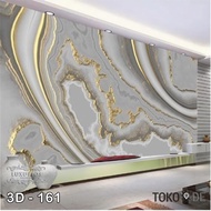 Promo Wallpaper Custom 3D Marble Wallpaper Dinding Marmer Wallpaper