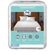 Sealy Washable Memory Foam Fitted Mattress Pad, King