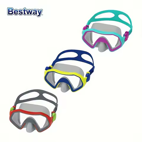 Bestway 22049 3 Colors Available, HD Panoramic Swimming Goggles, Glass Goggles, Adult Swimming Goggl