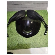 Visor Fiz R Vega R Jupiter Mio Carbon Plus Rearview Mirror X1 Import Quality