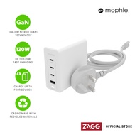 Mophie Speedport 120W GaN – Fast Charging Adapter – White