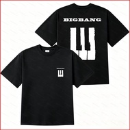 BS1 BIGBANG 2026 G-DRAGON same style piano key thick cotton T-shirt FAM gift Coachella HOME SWEET HO