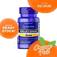 Puritan Extra Strength Melatonin 5mg 60 Softgels And 120 Tablets